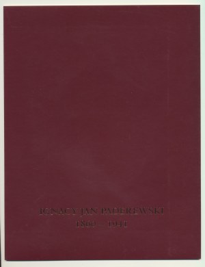 PWPW, Ignacy Jan Paderewski, Papier mit Wasserzeichen