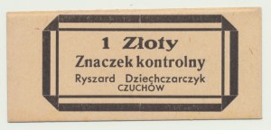 Slezsko, 30. léta druhé republiky, 1 Złoty Czuchów, Zakłady Mięsne Dziechczarczyk, NIENOTOWANE