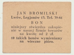 2 złote BON, Lwów, Jan Bromilski