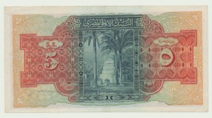 Egipt, 5 Pounds 1942, piękne i rzadkie