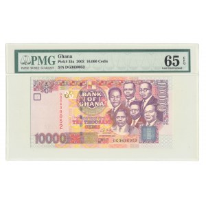 Ghana, 10,000 Cedis 2002