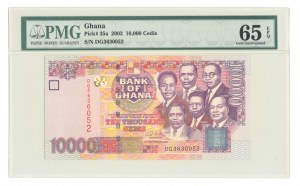 Ghana, 10 000 cédov 2002