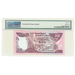 Swaziland, 20 Emalangeni 1997, ser. AF001447