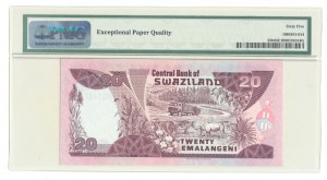 Swasiland, 20 Emalangeni 1997, ser. AF001447