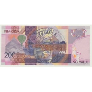 Szwajcaria, banknot testowy KBA Giori, Jules Verne, KG09873362