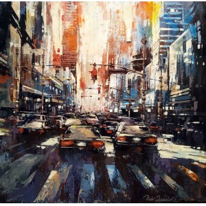 Piotr Zawadzki, Metropolis. Times Square New York part 2, 2024