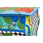 Luiza Poreda, Hand-painted dresser, 2023
