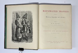 ILLUSTRATED TRAVELS, 2 volumes, 19th century