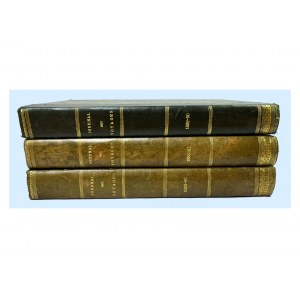 JOURNAL DE VOYAGES, 3 volumes