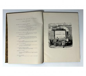 HISTOIRE DE LA LOCOMOTION TERRESTRE E HISTOIRE DE LA MARINE, 3 volumi