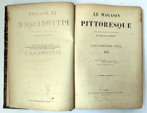 EDOUARD CHARTON, LE MAGASIN PITTORESQUE, 1855