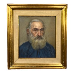 F. DE NICOLA, Portrait of an elderly man with a beard - F. De Nicola