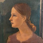 M.RICCI, Ritratto di donna - M.Ricci
