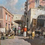 M. MARESCA SERRA, Scena di mercato - M. Maresca Serra