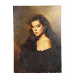 G.STRINO, Elegantný portrét ženy - G. Strino