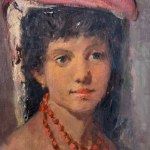 A.LOFFREDO, Portret młodej kobiety - A. Loffredo