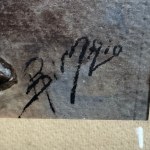 SIGNATURE NON IDENTIFIÉE, Artiste de rue