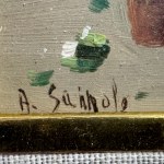 UNIDENTIFIED SIGNATURE, Terrace overlooking the gulf