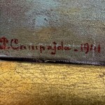 UNIDENTIFIED SIGNATURE, Lagune in Venedig (Nachtszene)