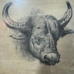 UNIDENTIFIED SIGNATURE, A bull