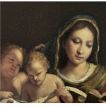 ANONIMO, la Vergine Maria, Gesù Bambino e San Giovanni