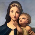 ANONIMO, Vierge à l'enfant