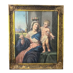 ANONIMO, Vierge à l'enfant