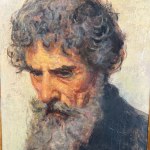 GARGIULO, Portrait d'un homme barbu D. Gargiulo