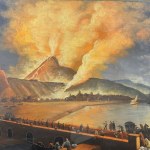 ANONIMO, l'eruzione del Vesuvio
