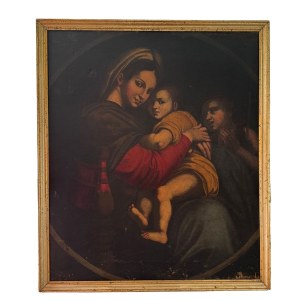 ANONIMO, Madonna z Krzesła