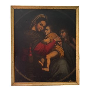 ANONIMO, Madonna of the Chair