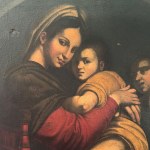 ANONIMO, Madonna vom Stuhl