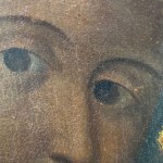 ANONIMO, Le visage de la Vierge avec une couronne