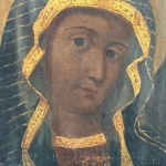 ANONIMO, Das Gesicht der Madonna mit einer Krone