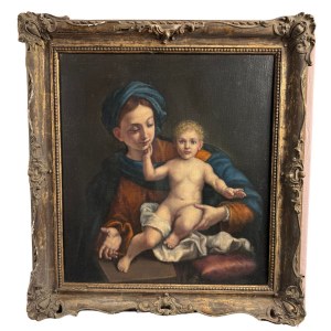 ANONIMO, Dziewica Maryja i Dzieciątko Jezus