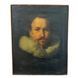 ANONIMO, Portrait d'un homme à la moustache