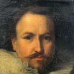 ANONIMO, Portrait of a man with a mustache