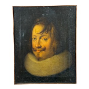 ANONIMO, Portret mężczyzny z wąsami
