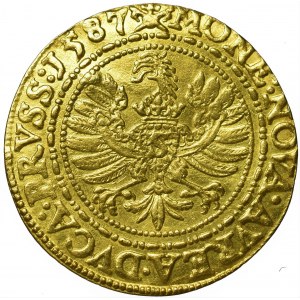 Preussen, Georg Friedrich, Ducat 1587 Koenigsberg fake