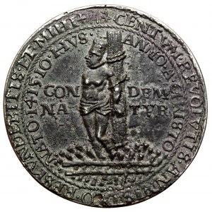 Niemcy, Medal 1532/33 Jan Hus - XIX-wieczna kopia kolekcjonerska