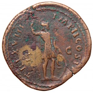 Roman Empire, Marcus Aurelius, Sestertius