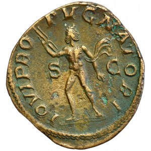 Roman Empire, Severus Alexander, Sestertius Iovi