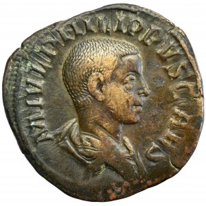 Cesarstwo Rzymskie, Filip II Arab, Sesterc 