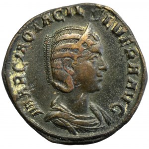 Roman Empire, Otacilia Severa, Sestertius Concordia
