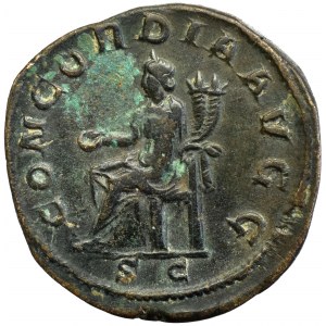 Roman Empire, Otacilia Severa, Sestertius Concordia