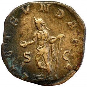 Roman Empire, Philip I, Sestertius Laetitia