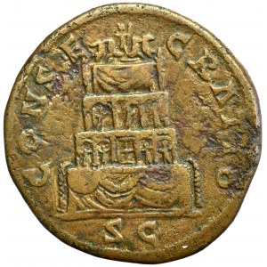 Cesarstwo Rzymskie, Antonin Pius, Sesterc pośmiertny