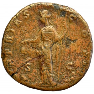 Roman Empire, Antoninus Pius, Sestertius Libertas