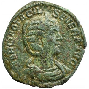 Roman Empire, Otacilia Severa, Sestertius Concordia