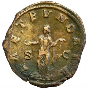 Roman Empire, Philip I, Sestertius Laetitia